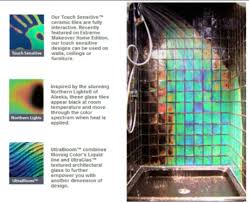 Pin By Izza On Thermochromic Color Changing Tile Paint Glass Design Tile Color Change Glass Tile