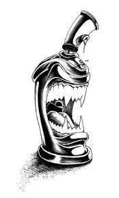 Ver más ideas sobre tatuaje nueva escuela, disenos de unas, dibujos. Cool Spray Can Drawings Graffiti Characters Sketches The Cangolier Spray Can Brushes Graffiti Characters Street Art Graffiti Art
