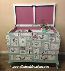 Maybe you would like to learn more about one of these? Como Decorar Un Baul Con Pintura Y Papel El Taller De Lo Antiguo