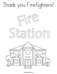 Free download 40 best quality fire fighter coloring page at getdrawings. Thank You Firefighters Coloring Page Twisty Noodle