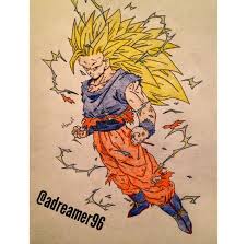 Maybe you would like to learn more about one of these? Goku Super Saiyan 3 Dragon Ball Z Drawing By Adreamer96 On Deviantart