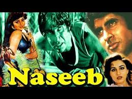 Naseeb Superhit Hindi Movie Amitabh Bachchan Hema Malini Rishi Bollywood Posters Hindi Movies Movies