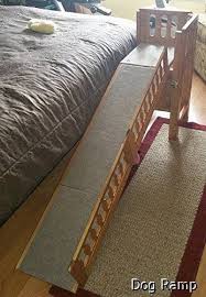 Dog Ramp Cindy S Dog Ramp With Ramp Rails Dog Ramp For Bed Dog Stairs For Bed Pet Ramp