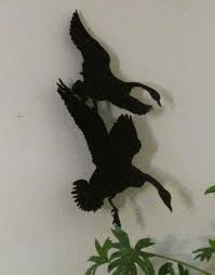 Geese Canadian Metal Wall Art Wall Sculpture Hunter Etsy In 2021 Custom Metal Art Metal Art Art