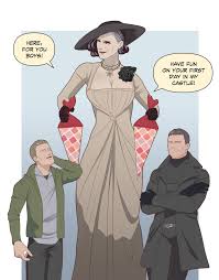 Created by wrizicka community for 3 months. Get Caught Up On The Latest Resident Evil Village Trend And Its Antagonist Lady Dimitrescu With These 20 Memes In 2021 Resident Evil Capcom Art Dark Souls