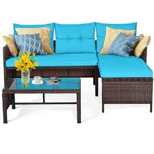 23.5 x25 x31 (l x w x h) loveseat dimension: Turquoise Outdoor Furniture Target