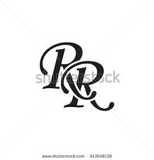 Initial Rr Stock Vectors Vector Clip Art Logo Design Monogram Logo R Letter Design