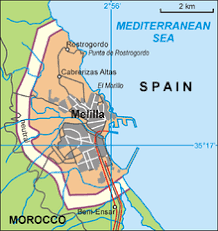 Spain deploys troops to tackle the migrant crisis in ceuta. Melilla Border Fence Wikipedia