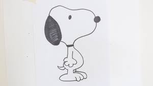 Learn to draw charlie brown. How To Draw Snoopy Peanuts Drawing Tutorial Youtube