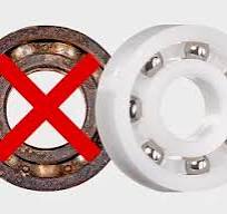 Ball bearings made of plastic instead of metal: 100 ...