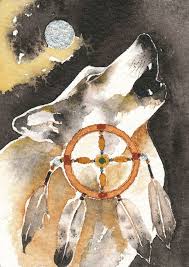 Posts About Medicine Shield On Gretchen Del Rio S Art Blog Native American Wolf Art Spirit Animal Totem Native American Spirit Animals