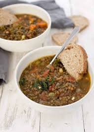 Tuscan Lentil Soup Healthy Lentil Soup With An Italian Flair So Delicious And Perfect For Winter Gluten Lentil Soup Cooking Light Recipes Vegan Lentil Soup