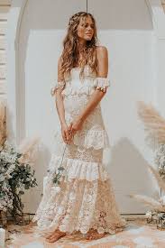 The Estelle Gown Spell Usa Boho Dress Boho Dresses Long Boho Wedding Dress