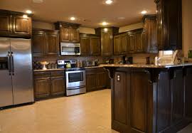brown kitchen cabinet paint colors