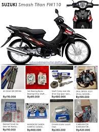 February 23, 2021 budget announcement : Daftar Harga Suku Cadang Suzuki Smash Titan