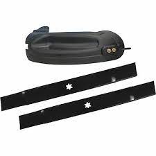 How to attach the leaf vaccum to my model 1027 rid. Cub Cadet 46 In Mulching Lawn Mower Blade Kit 19a30005100 At Tractor Supply Co