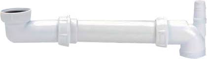 Tubulure Pour Evier 1 Cuve Gain De Place 0204183 Nicoll Leroy Merlin
