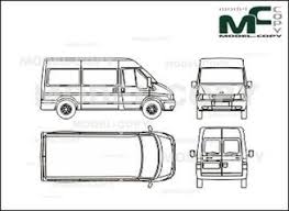 Ford Ft 330 M Transit Sombi Medium Wheelbase 2000 2d Drawing Blueprints Model Copy Blueprints Ford Ford Transit