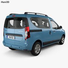 The dacia dokker is a panel van and leisure activity vehicle (lav) built at the renault factory in tangier, morocco. Dacia Dokker 2012 3d Model Vehicles On Hum3d