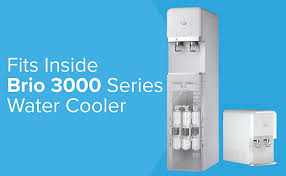 The inlet is 1/4 screwed or 1/4 quick connect. Brio Alkafuse Alkaline Replacement Filters 14 Inch Straight Type