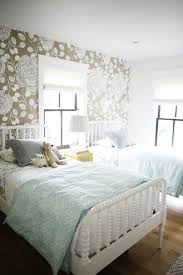 We did not find results for: Two Matching White Twin Jenny Lind Spindle Beds In A Kids Room Looks So Classy With The White And Brown Floral Wall Kid Room Decor Bedroom Styles Home Bedroom