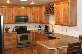 knotty alder custom wood cabinets