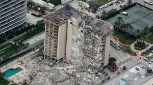 3 stories nearly stands for 33 feet, one storey is usually 10.83 feet, so multiplying that by. Building Collapse In Miami Structure Had Been Sinking Into The Earth