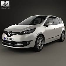 3d Model Of Renault Grand Scenic 2014 Renault Scenic 3d Model