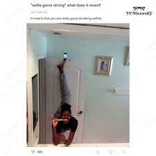Do You Have A Strong Selfie Game She Sure Does Askfm Question Answer Selfiegame Esl Idiom Efl Elt Learn This Or That Questions Idioms Learn English