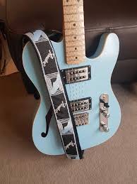 Here you'll find guitar tutorials, acoustic covers, free guitar tabs, guitar lessons, fingerstyle guitar covers and much more. Fender 2 Monogrammed Guitar Strap Black Grey Blue Andertons Music Co