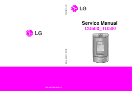 LG CU500 TU500 SM Service Manual ...