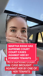 MarthaRidge is not doing a great job at landlording apparently lollll...