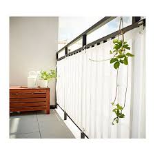 Ikea Dyning Balcony Cover Privacy Wind Sunshield Shade White 250 X 80cm Apartment Patio Apartment Balcony Garden Balcony Privacy Screen
