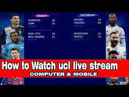 How To Watch Uefa Champions League Live Stream Youtube Champions League Live Uefa Champions League Champions League