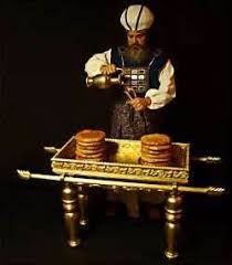 The High Priest At The Table Of Shewbread In A Biblical Or Jewish Context Shewbread Refers To The Cakes Or Loaves Of The Tabernacle Bible History Holy Bible