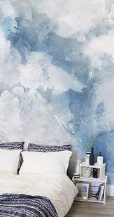 Beautiful Aquarell Tapete Wohnen Zimmergestaltung