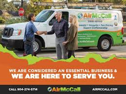 Air conditioning & heating installations. Essential Air Conditioning Contractor In Jacksonville Florida Air Mccall