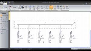 In this post the single line diagram of typical power plant is explained, it covers the bus transfer single line diagram sld gives the information about how the electrical system is distributed through. Easypower How To Build One Line Diagrams Part 1 Youtube