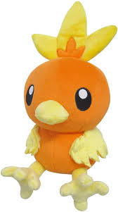 Torchic coloring page from the fire pokemon coloring pages section of fun with pictures.com. Amazon Com Sanei Pokemon All Star Series Pp67 Torchic Stuffed Plush 7 Toys Games