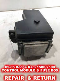 I put on a hid kit and my low beams wont work i was told it. 02 05 Dodge Ram 1500 2500 3500 Front Control Module Fuse Box Repair Service Ebay