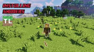 How To Install Shaders Without Manual Optifine Installation Tlauncher Youtube