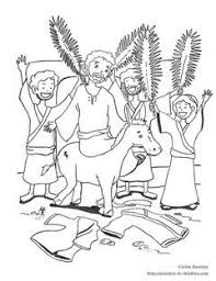 Palm Sunday Coloring Pages Palm Sunday Crafts Palm Sunday Palm Sunday Lesson