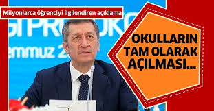 Milli eğitim bakanı ziya selçuk kimdir? Milli Egitim Bakani Ziya Selcuk Tan Flas Aciklama Okullarin Tam Olarak Acilmasi Takvim