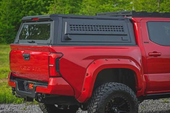 Truck Bed Cap | Modular | 5' Bed | Toyota Tacoma 2WD/4WD (2024-2026) | Rough Country