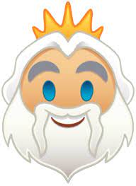 King Triton As An Emoji Drawing By Disney Thelittlemermaid Disney Emoji Blitz Disney Emoji Cute Disney Wallpaper