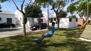 Destinos paradisíacos sin salir de españa. Tirolina Para Parques Infantiles Equidesa Youtube