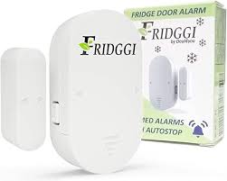 I've found that stuff at the front of the freezer and the top of the freezer are the first to be thawed. Fridggi Fridge Door Alert When Left Open Freezer Door Alarm With Delay 60sec 120sec 180sec Reminders White Amazon Co Uk Large Appliances