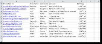 Format A File Before Importing A Contact List Into Constant Contact