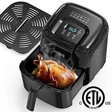 Amazon Com Koios Air Fryers Oven Dehydrator 160 Recipes 7 8 Quart Non Stick Basket 1800 Watt 4 Programmable Base F In 2020 Air Frying Air Fryers Guilt Free Recipes