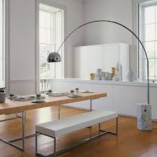 achille castiglioni bogenleuchte als esszimmerlampe beleuchtung esszimmer beleuchtung moderne stehlampen haus deko